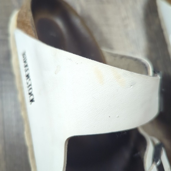 Birkenstock Arizona Birko-Flor White Sandals Women's Size EU 36 US 5 - Picture 11 of 15